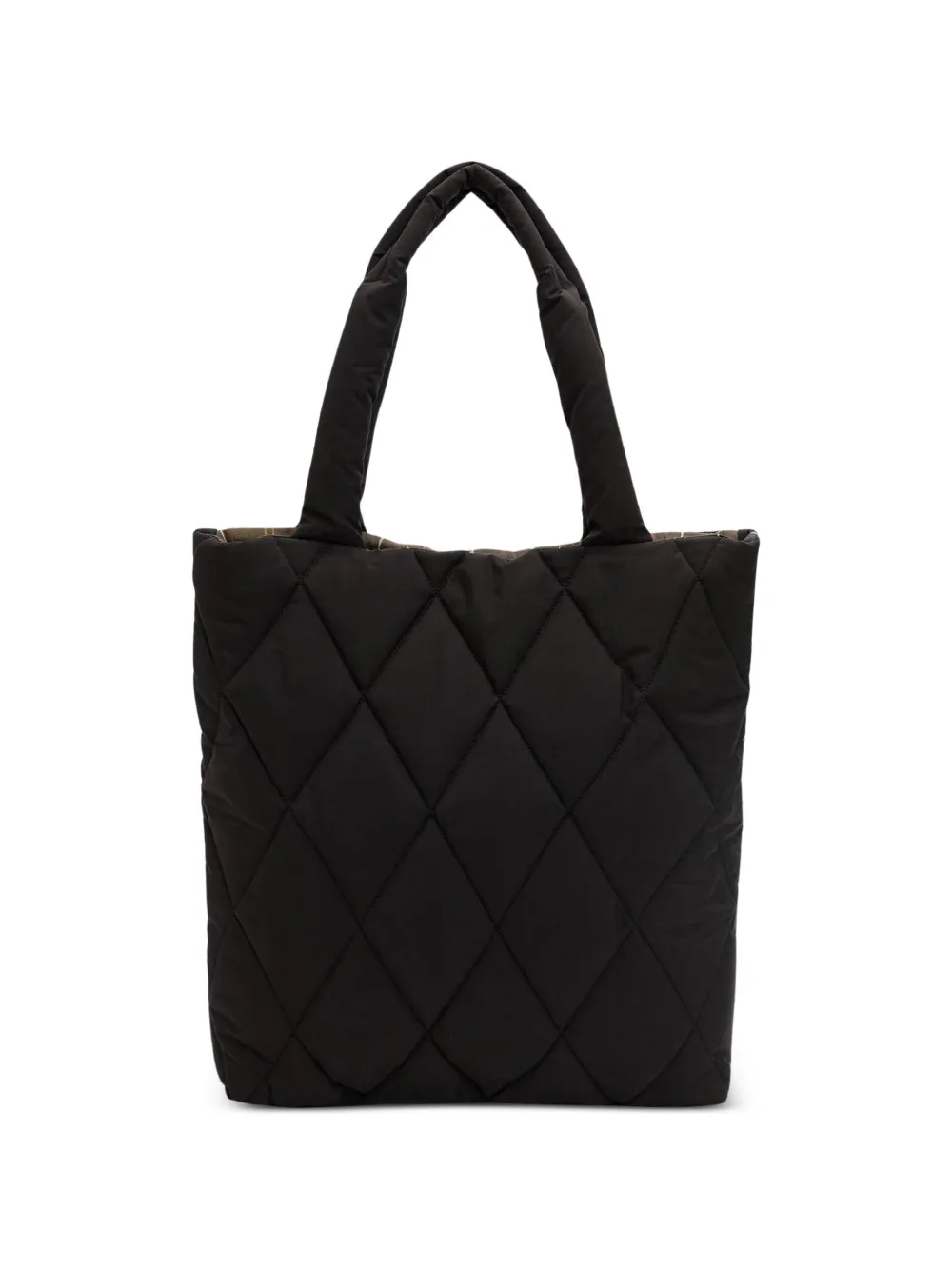 Barbour Connie gewatteerde shopper Zwart