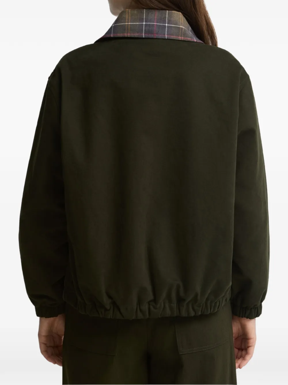 Barbour International Ellie omkeerbaar bomberjack Groen