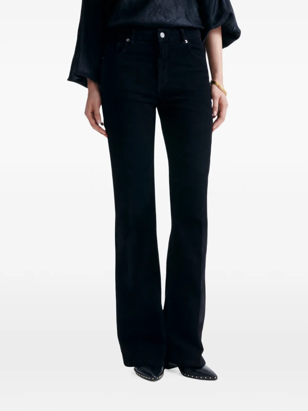 Vanessa Bruno Jerry flared jeans Blauw