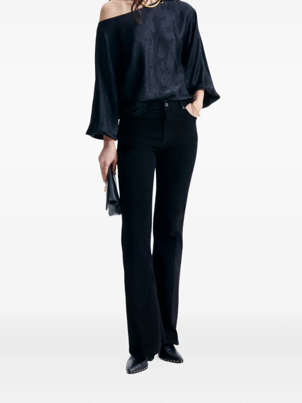 Vanessa Bruno Jerry flared jeans Blauw