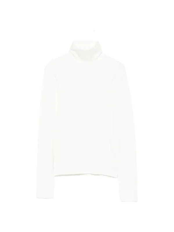 Perfect Moment Perfect Thermal Rollneck Sweater in White