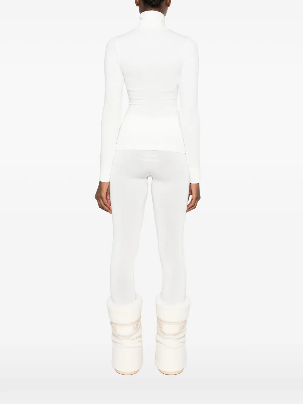 Perfect Moment Perfect thermal rollneck sweater Wit
