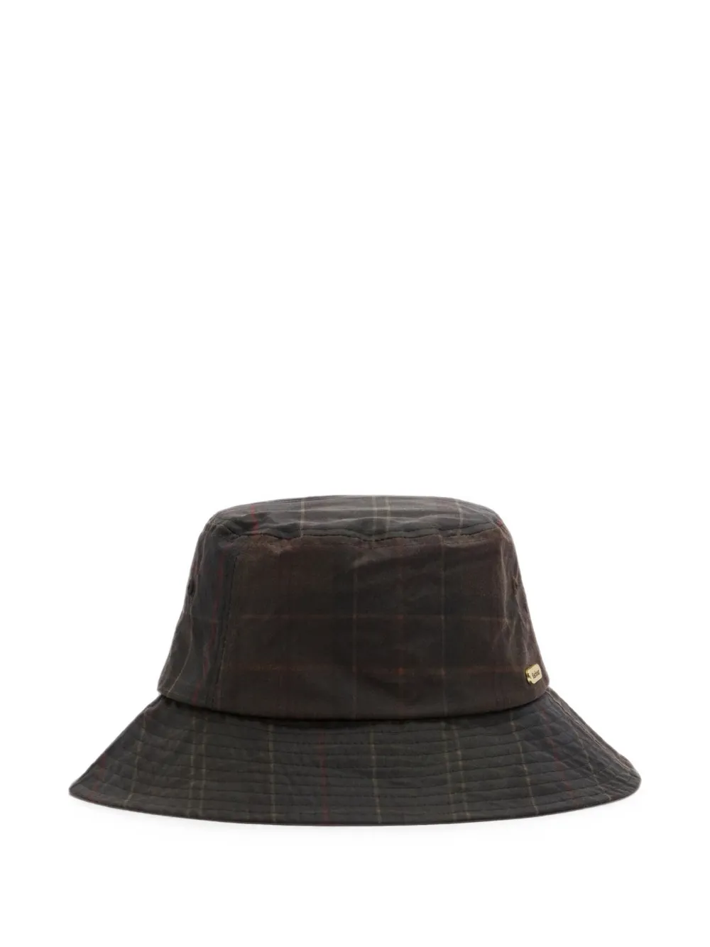 Barbour International Hazelwood tartan-print bucket hat