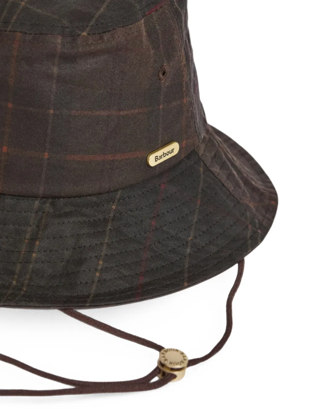 Barbour Hazelwood Tartan-print bucket hat Bruin
