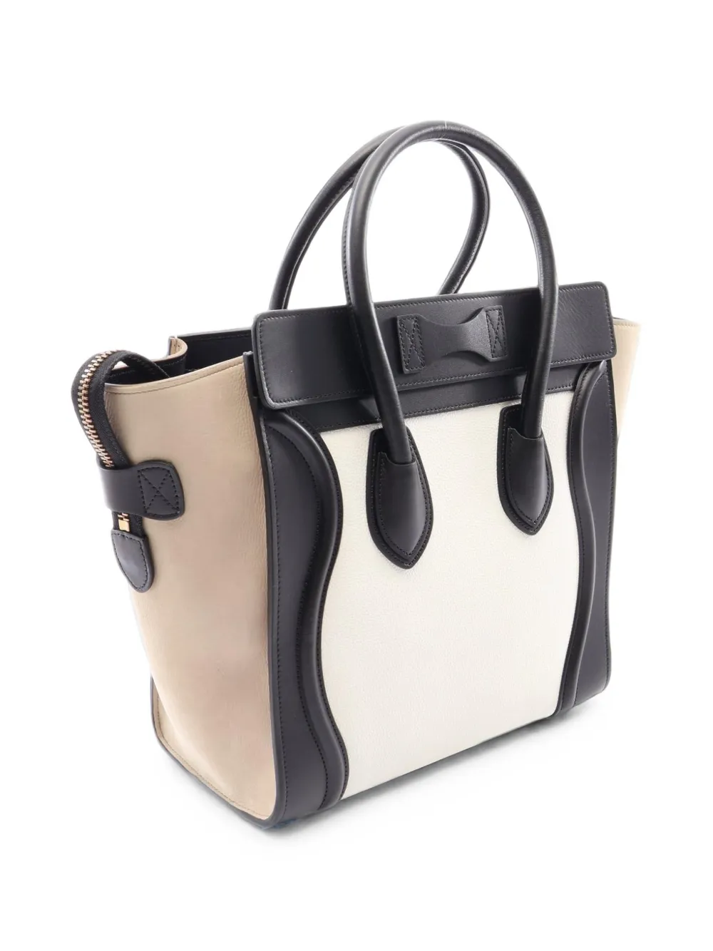 Celine Pre-Owned 2010s Luggage Micro tote bag Zwart
