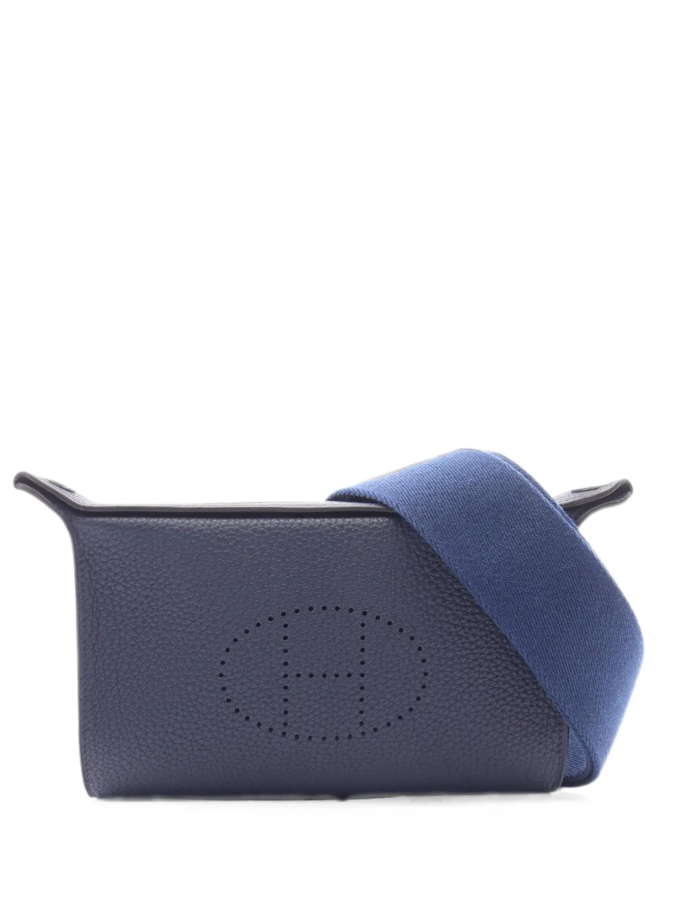 Hermès Pre-Owned 2024 Togo Uncle Schultertasche - Blau