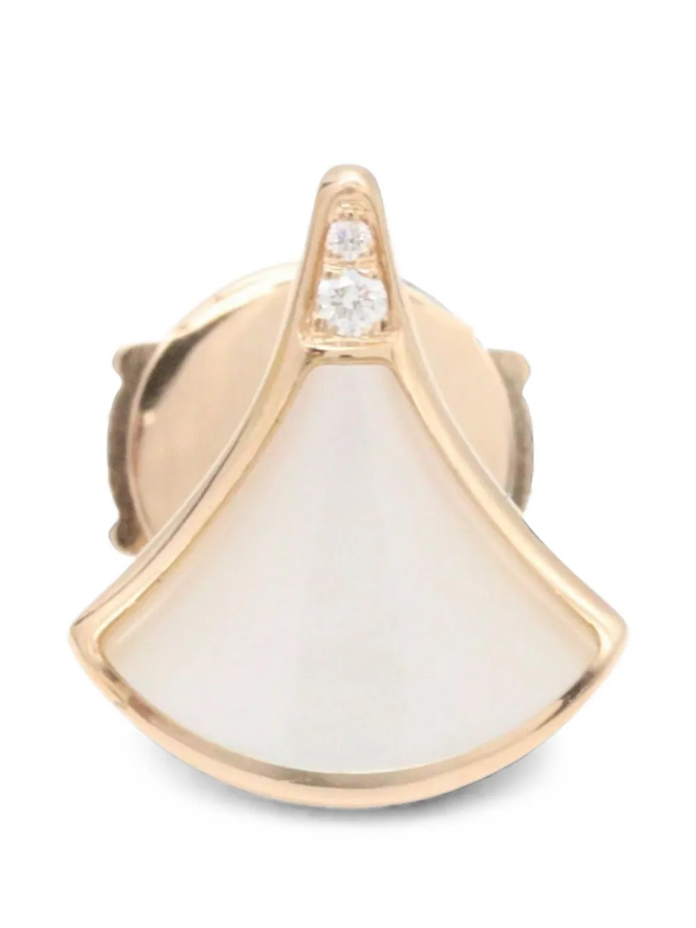 Bvlgari Pre-Owned boucle d’oreille Diva Dream en nacre (années 2010) - Rose