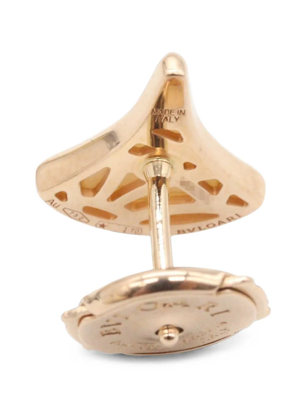 Bvlgari Pre-owned 2010s Diva Dream Mother-of-pearl Earring in Pink, view 3