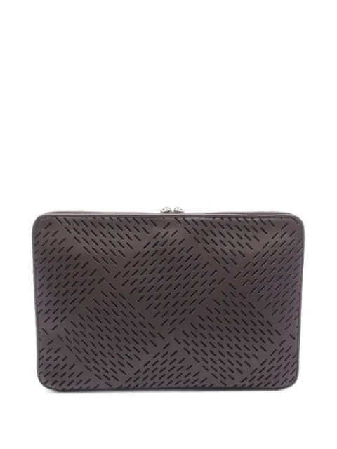 Bottega Veneta Pre-Owned 2010s perforated clutch bag