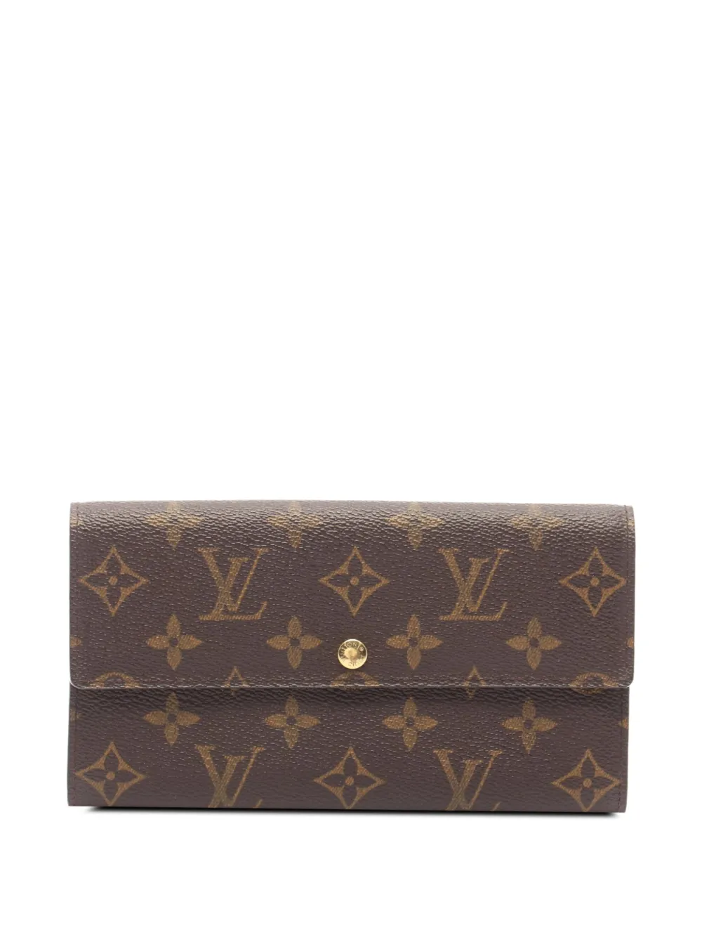 Louis Vuitton Pre-Owned 2003 Monogram Porte-Monnaie wallet - Marrone