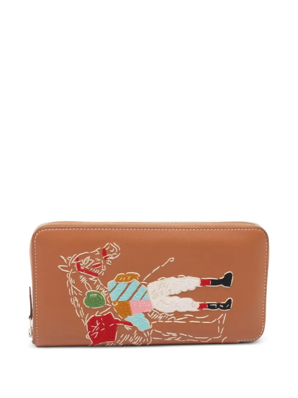 Hermès Pre-Owned 2017 Azap Long Portemonnaie - Braun