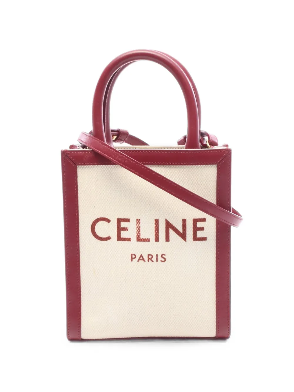 Celine Pre-Owned 2000s mini Vertical Cabas Handtasche - Nude