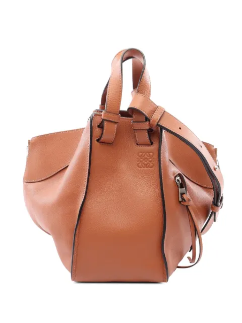 Loewe Pre-Owned 2000s Hammock leather tote bag