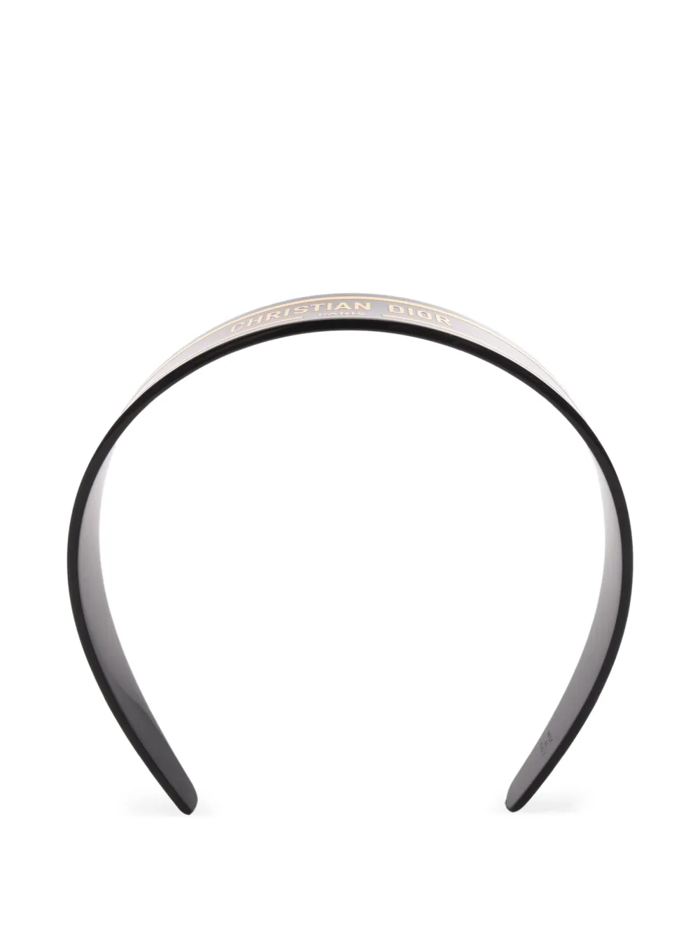 Christian Dior Pre-Owned 2010s logo-print headband – Black