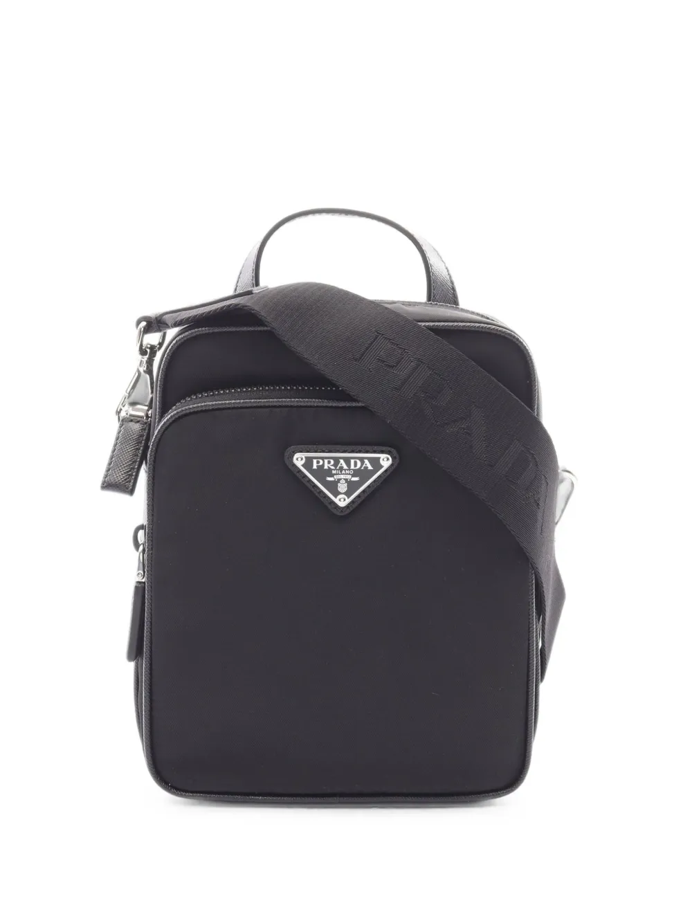 Prada Pre-Owned 2020s tessuto saffiano handbag - Black