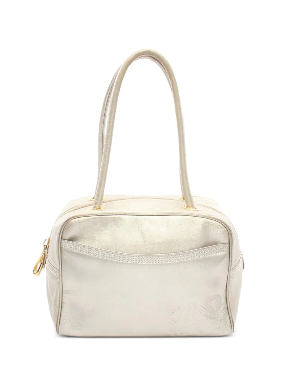 Loewe Pre-Owned 2000s Anagram Tote Bag - Nude