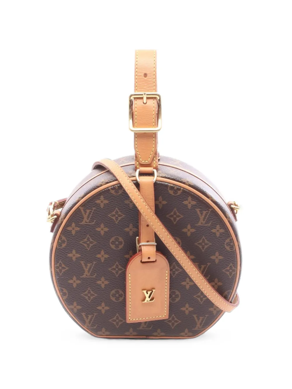 Louis Vuitton Pre-Owned sac à main Petite Boîte Chapeau Monogram (2018) - Marron