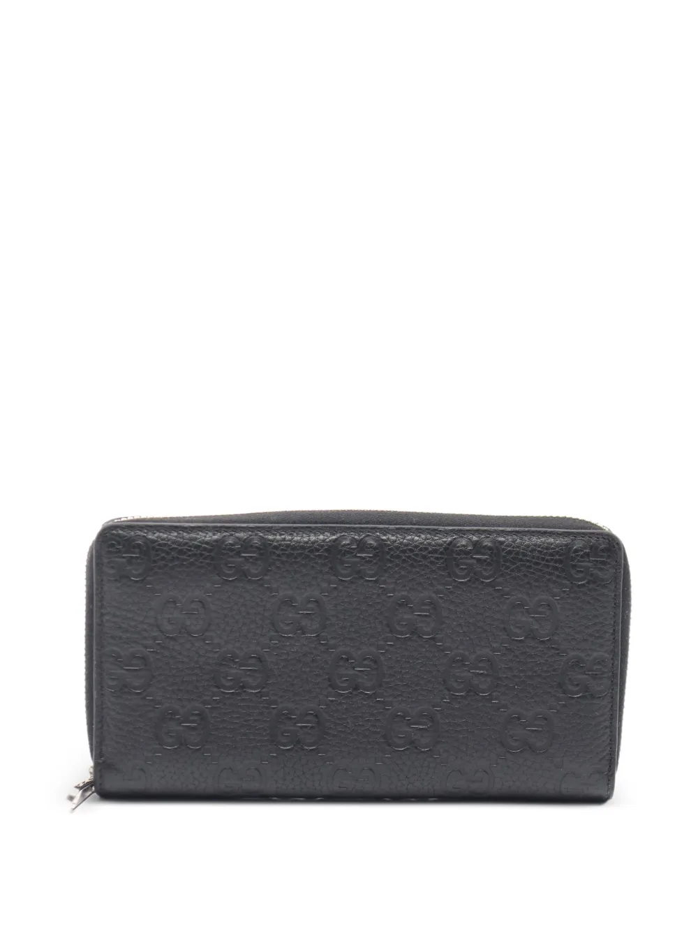 Gucci Pre-Owned 2010s Portemonnaie mit Print - Schwarz