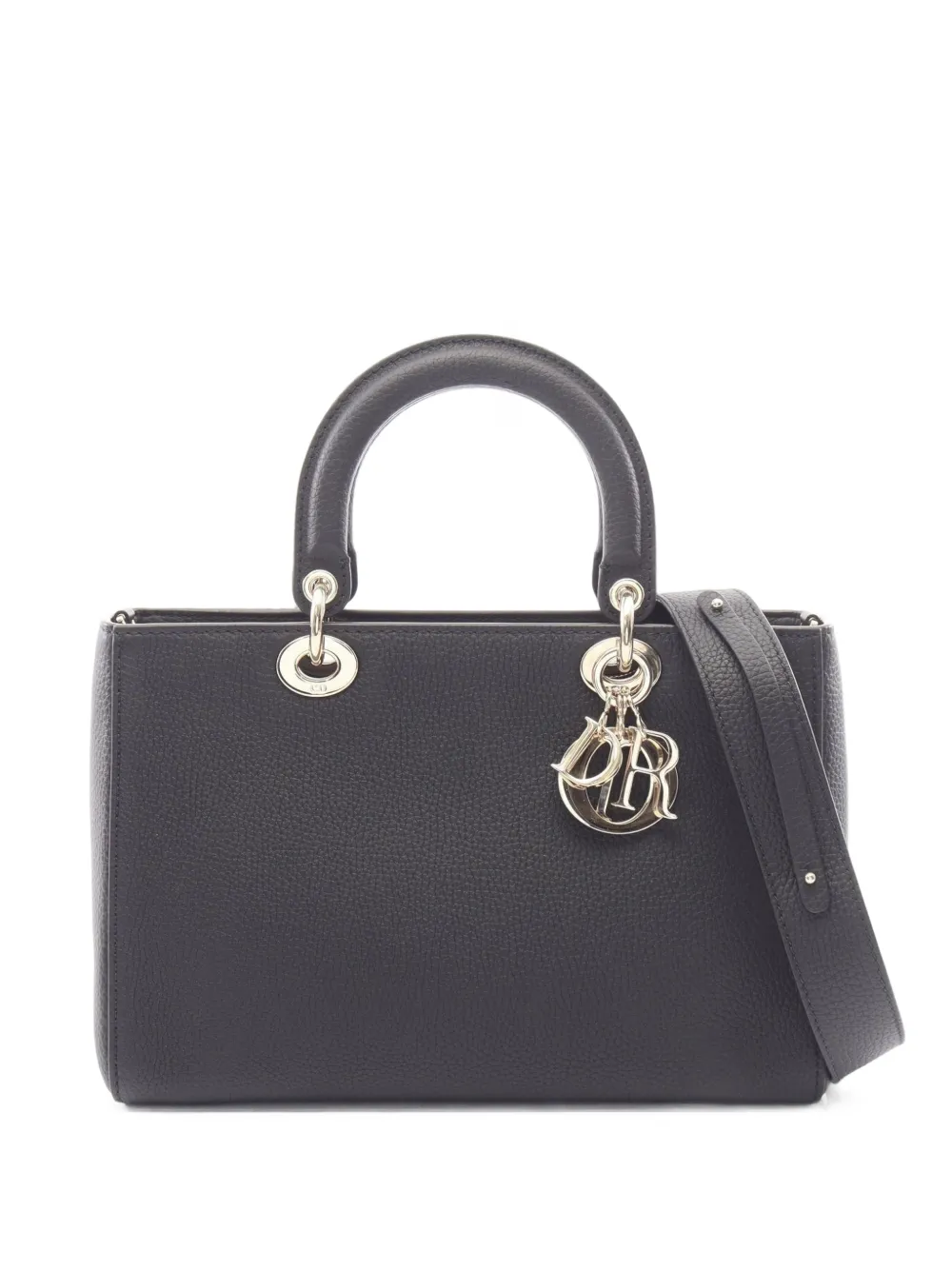 Christian Dior Pre-Owned 2010s mittelgroße Lady D-Lite Tote Bag - Schwarz