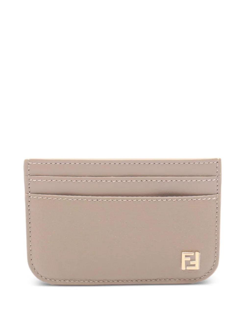 Fendi Pre-Owned 2020s Kartenetui mit FF-Schild - Nude
