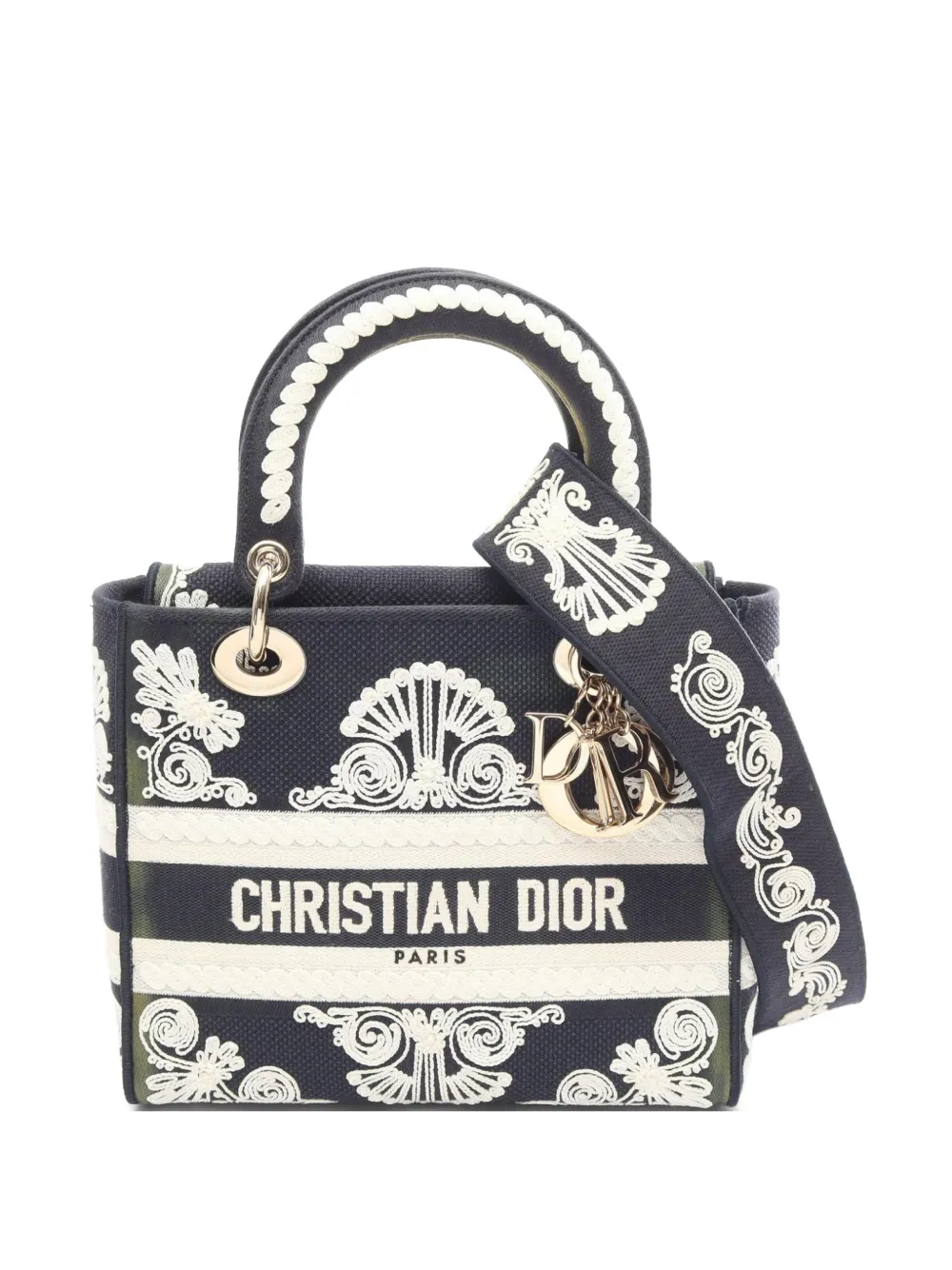 Christian Dior Pre-Owned 2000s Lady D-Lite Cornelly Tote Bag - Blau