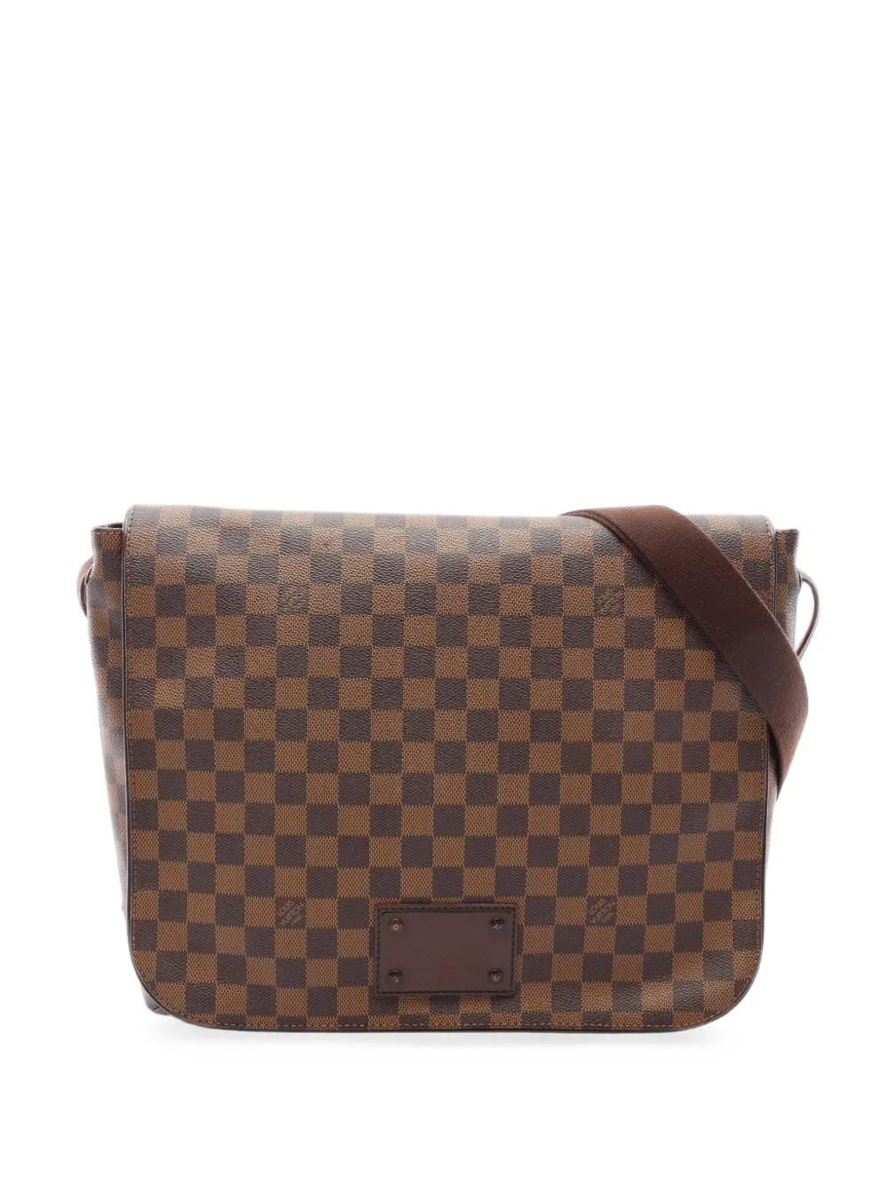 Louis Vuitton Pre-Owned 2009 GM Brooklyn Damier Ebene shoulder bag - Brown