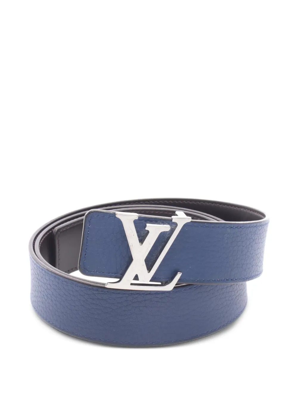 Louis Vuitton Pre-Owned 2000s reversible leather belt - Blau