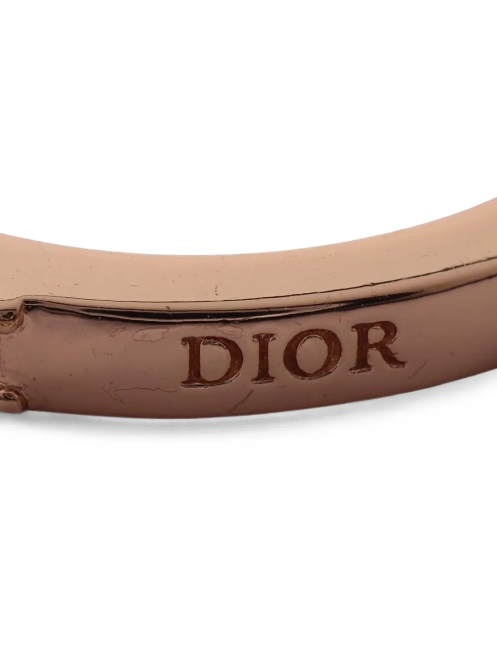 Dior Pre-owned 2010s Dio(r)evolution Rhinestone Ring in Pink, view 4