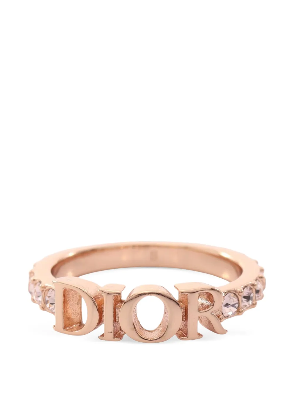 Christian Dior Pre-Owned Dio(r)evolution Ring mit Strass - Rosa