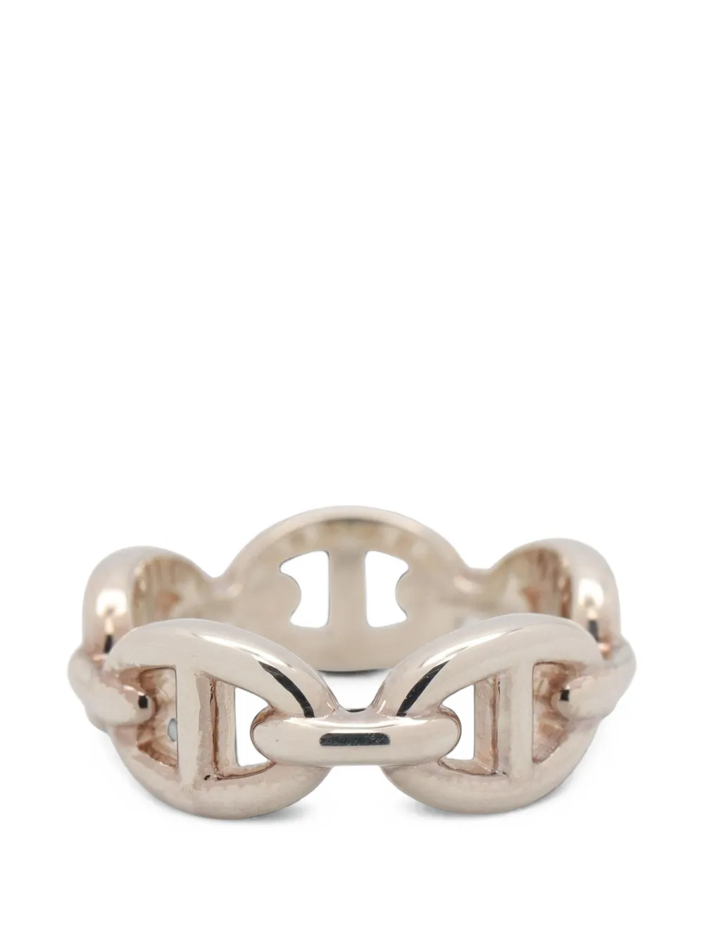 Hermès Pre-Owned 2020s PM Enchaînée Ring - Silber