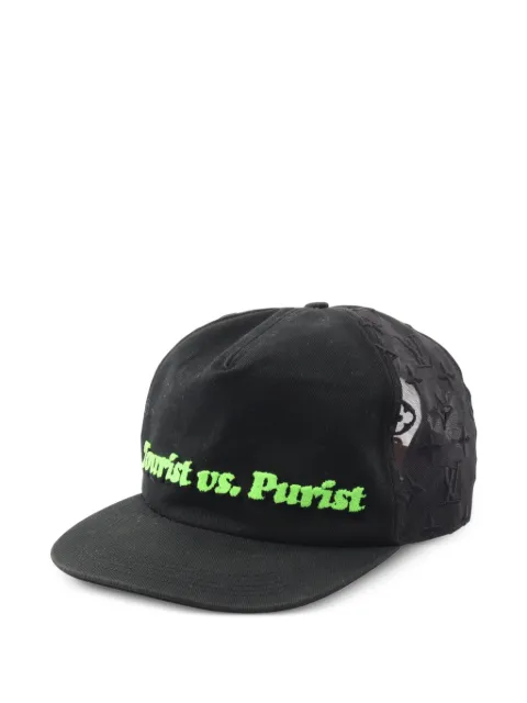 Louis Vuitton Pre-Owned 2021 Message mesh-panel baseball cap