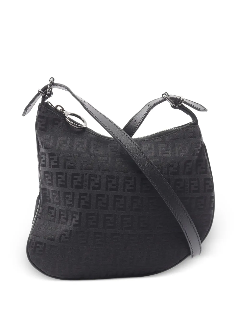 Fendi Pre-Owned 2010 Oyster Schultertasche - Schwarz