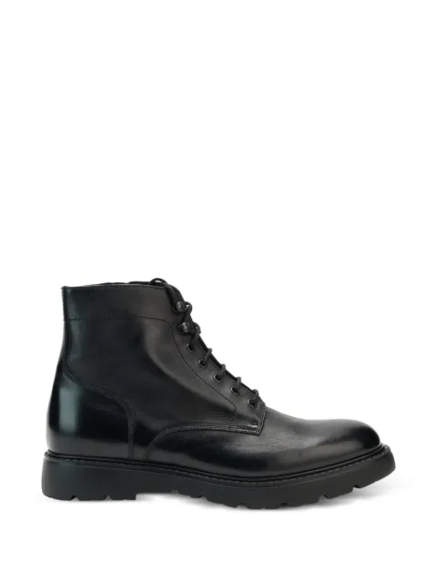 Doucal's bottines en cuir à lacets