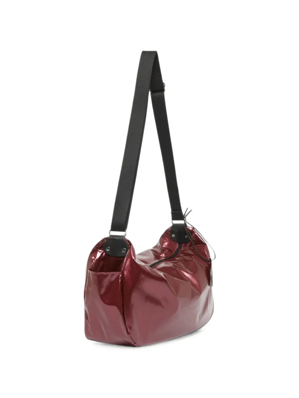Jack Gomme Liris Light schoudertas met metallic-effect Rood