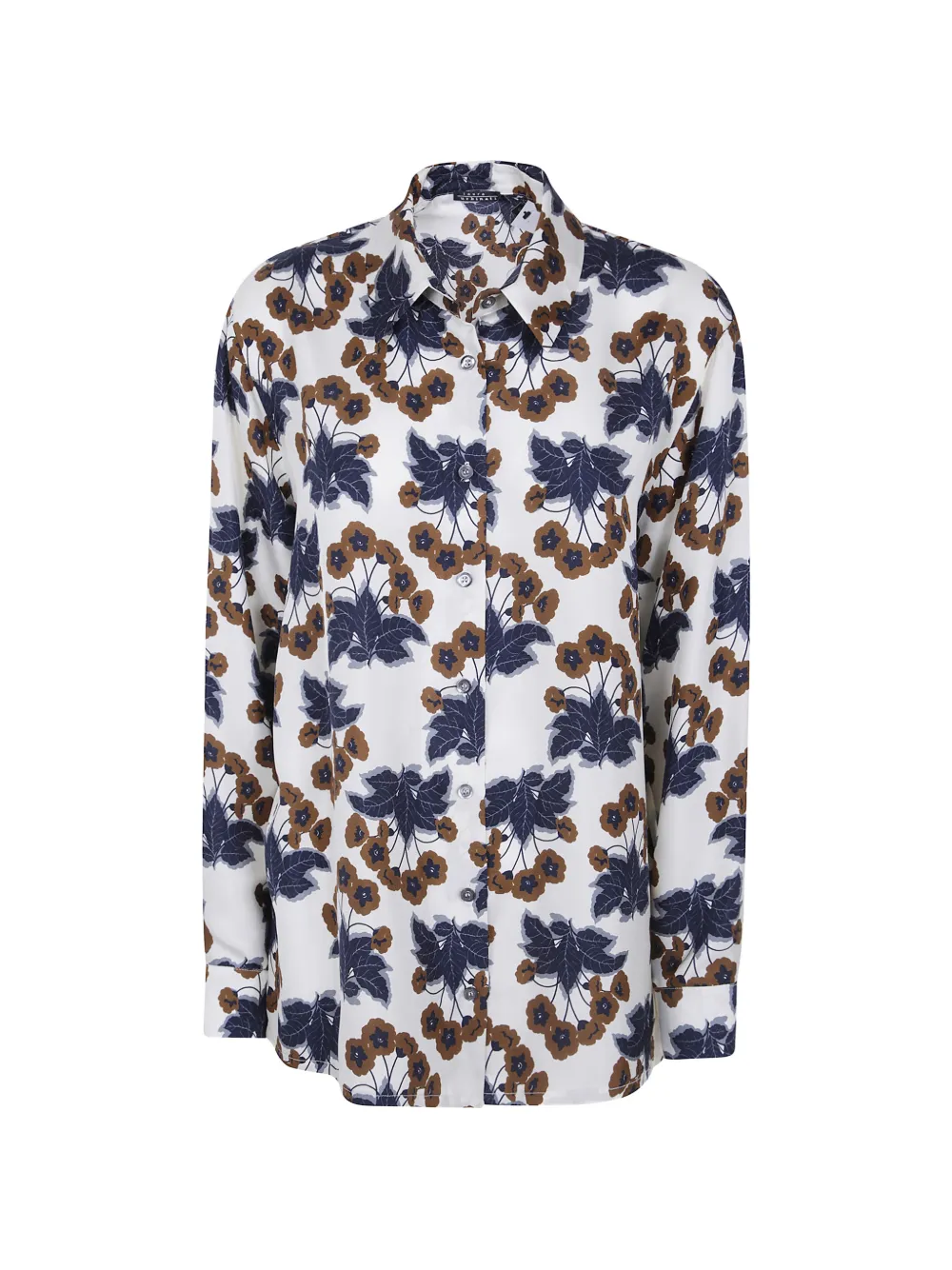 Laura Urbinati floral-print silk shirt