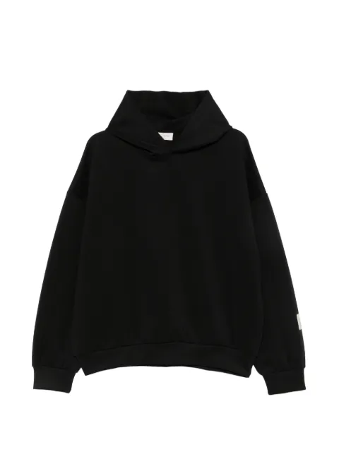 YES LONDON logo-patch hoodie