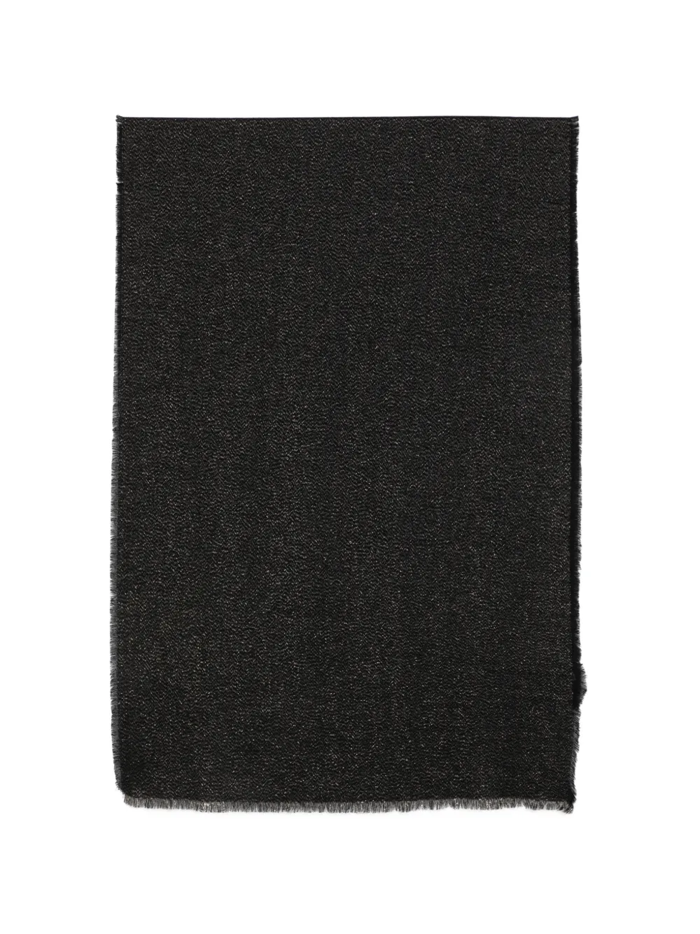 Pennyblack shimmering frayed scarf - Schwarz