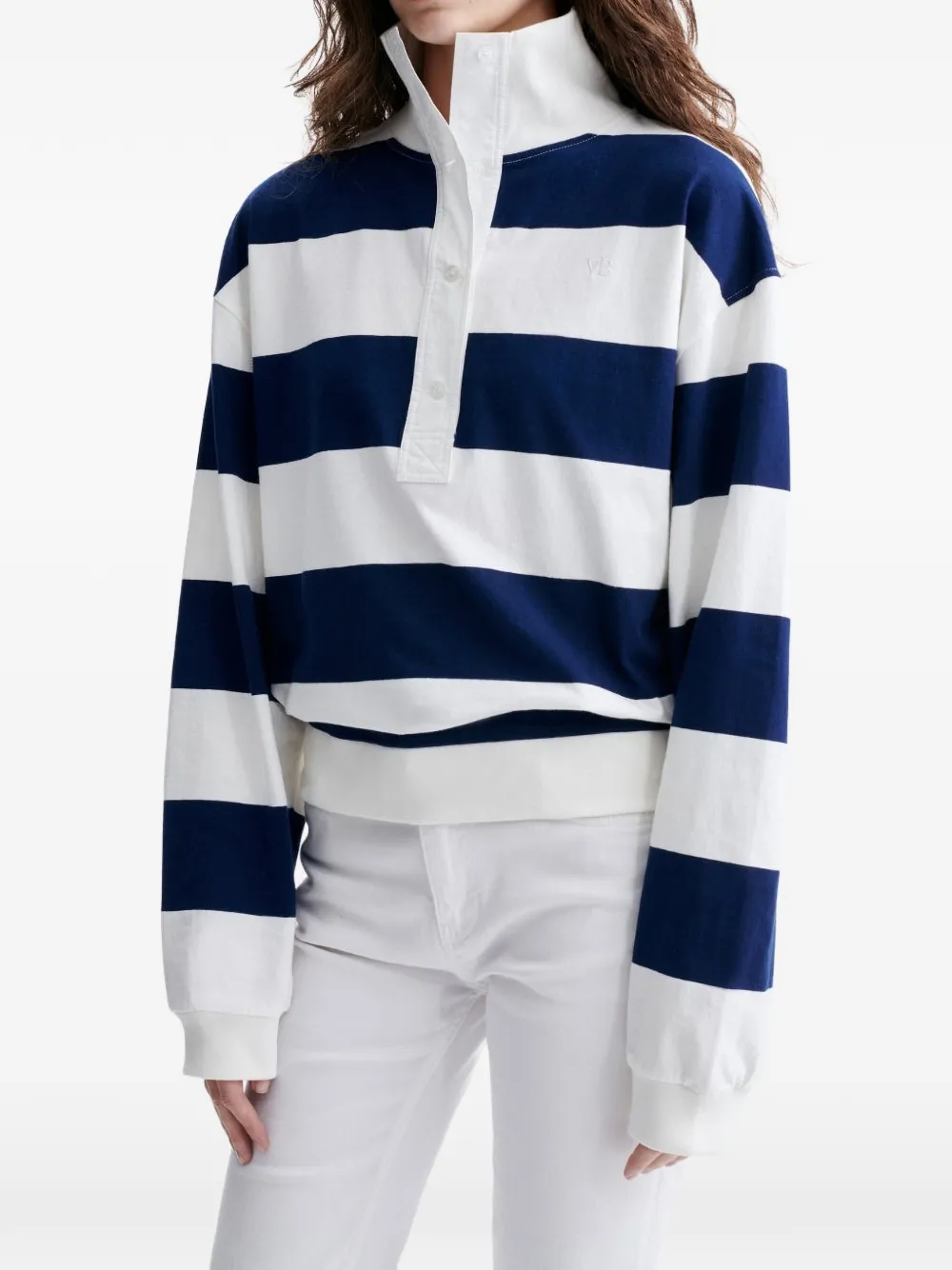 Vanessa Bruno Halek striped polo top