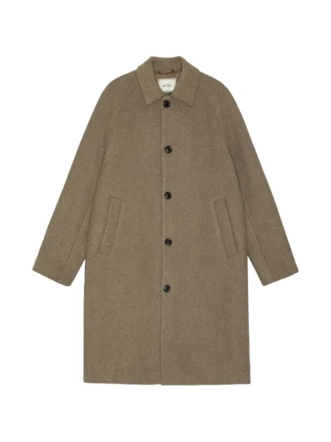 Les Deux Solid single-breasted coat
