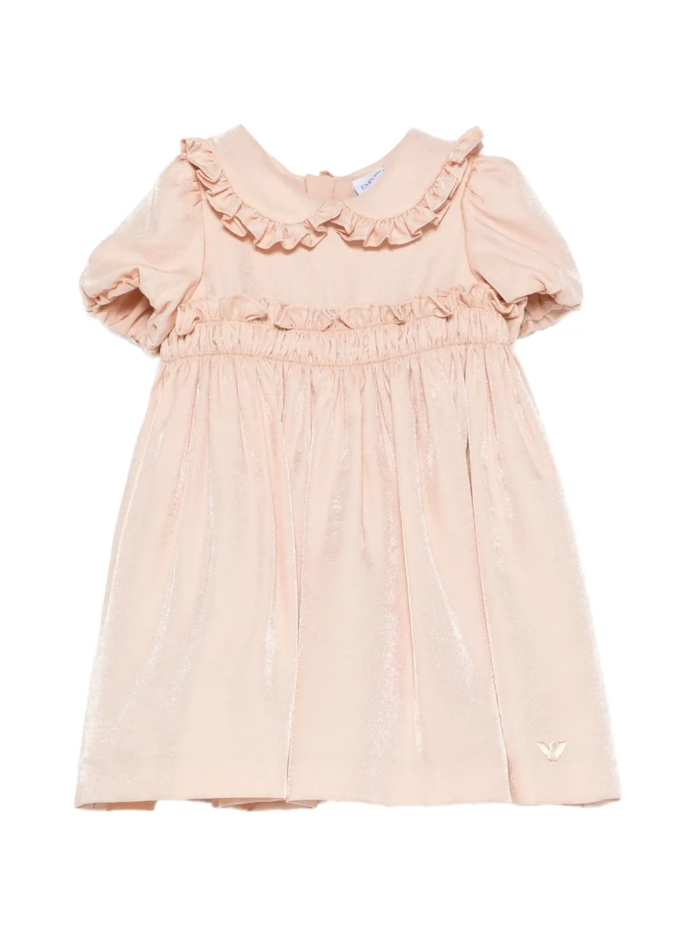 Emporio Ar i Kids Jurk met metallic-effect Roze