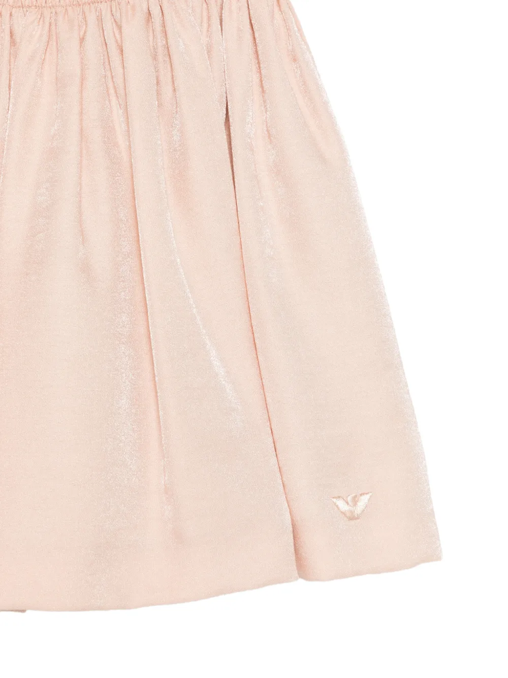 Emporio Armani Kids Jurk met metallic-effect Roze
