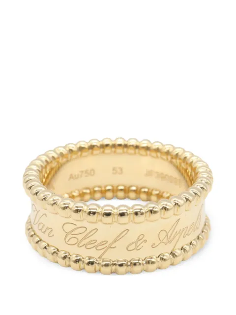 Van Cleef & Arpels Pre-Owned 2010s Perlée ring