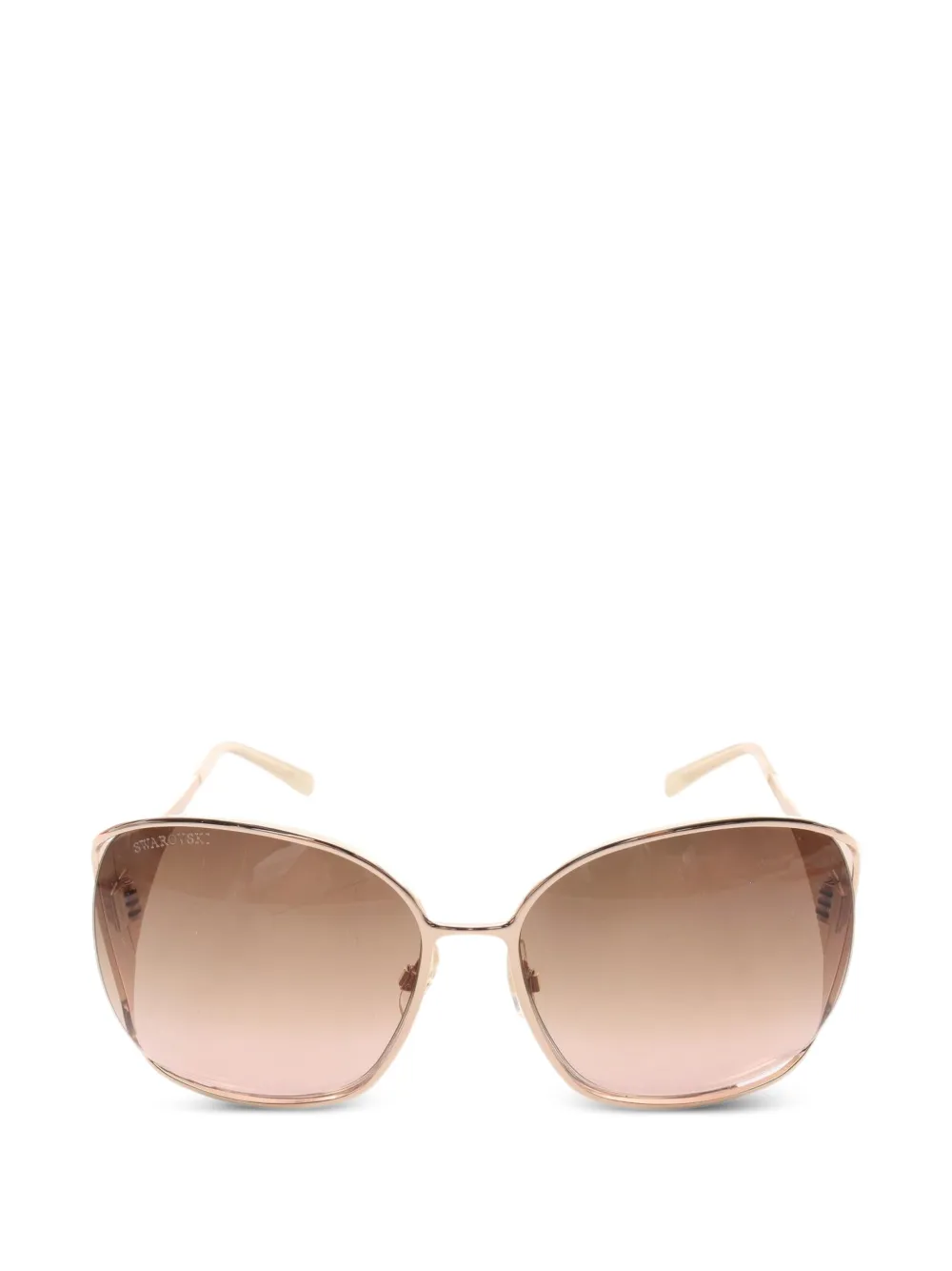 Swarovski 2010s Brittany rhinestone sunglasses - Oro