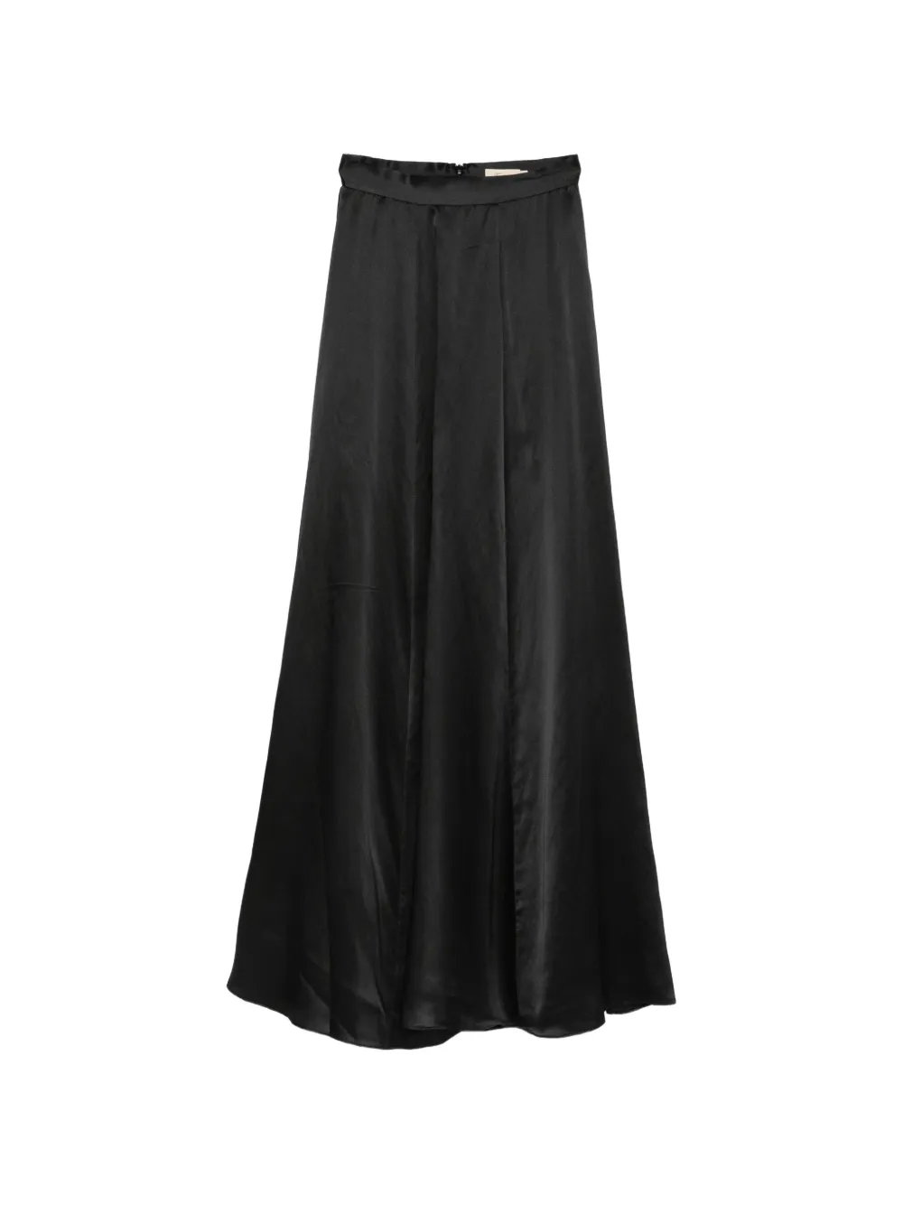 Temperley London Amerie satin skirt - Nero