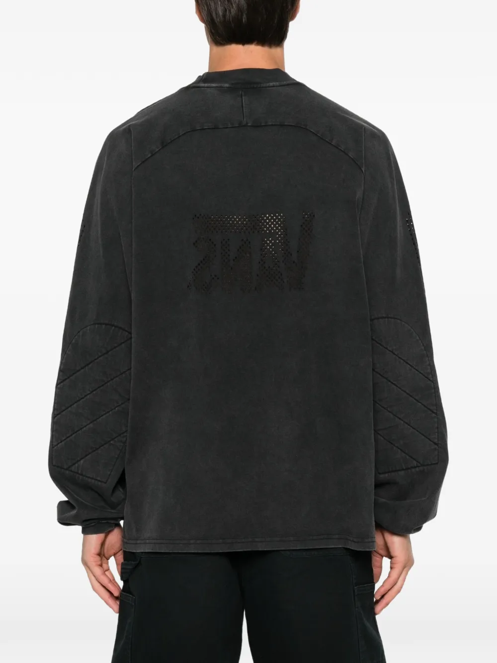 Vans T-shirt met gewatteerd vlak en uitgesneden details Zwart