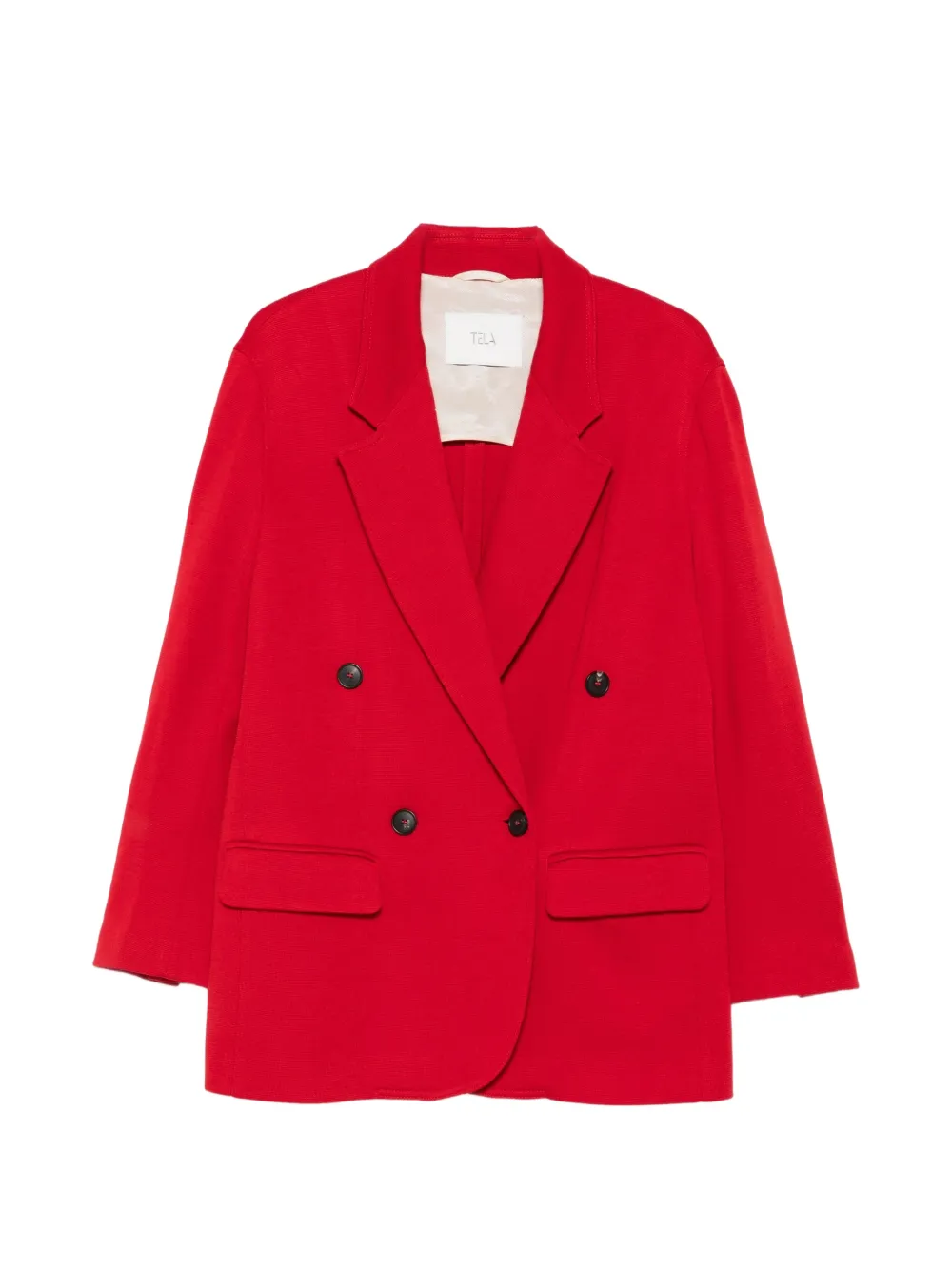 Tela blazer Jula à boutonnière croisée - Rouge Tela blazer Jula à boutonnière croisée - Rouge