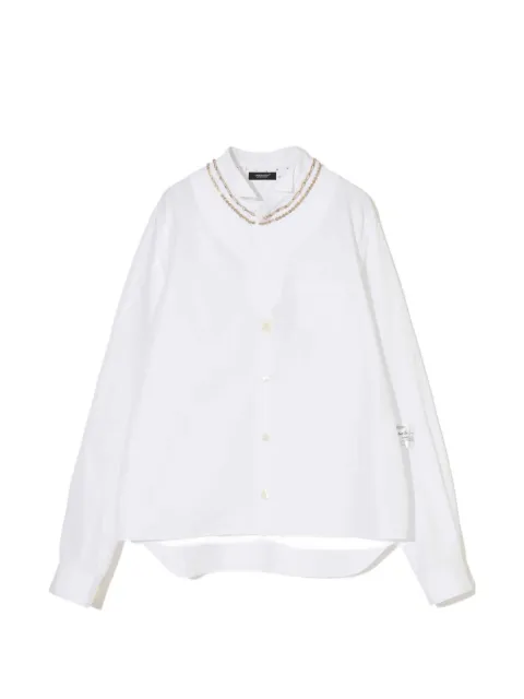 Undercover chain-detail layered shirt