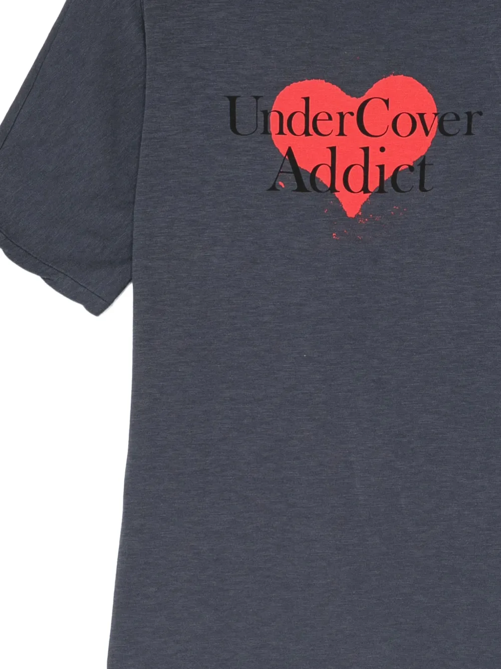 Undercover T-shirt met hartprint Grijs