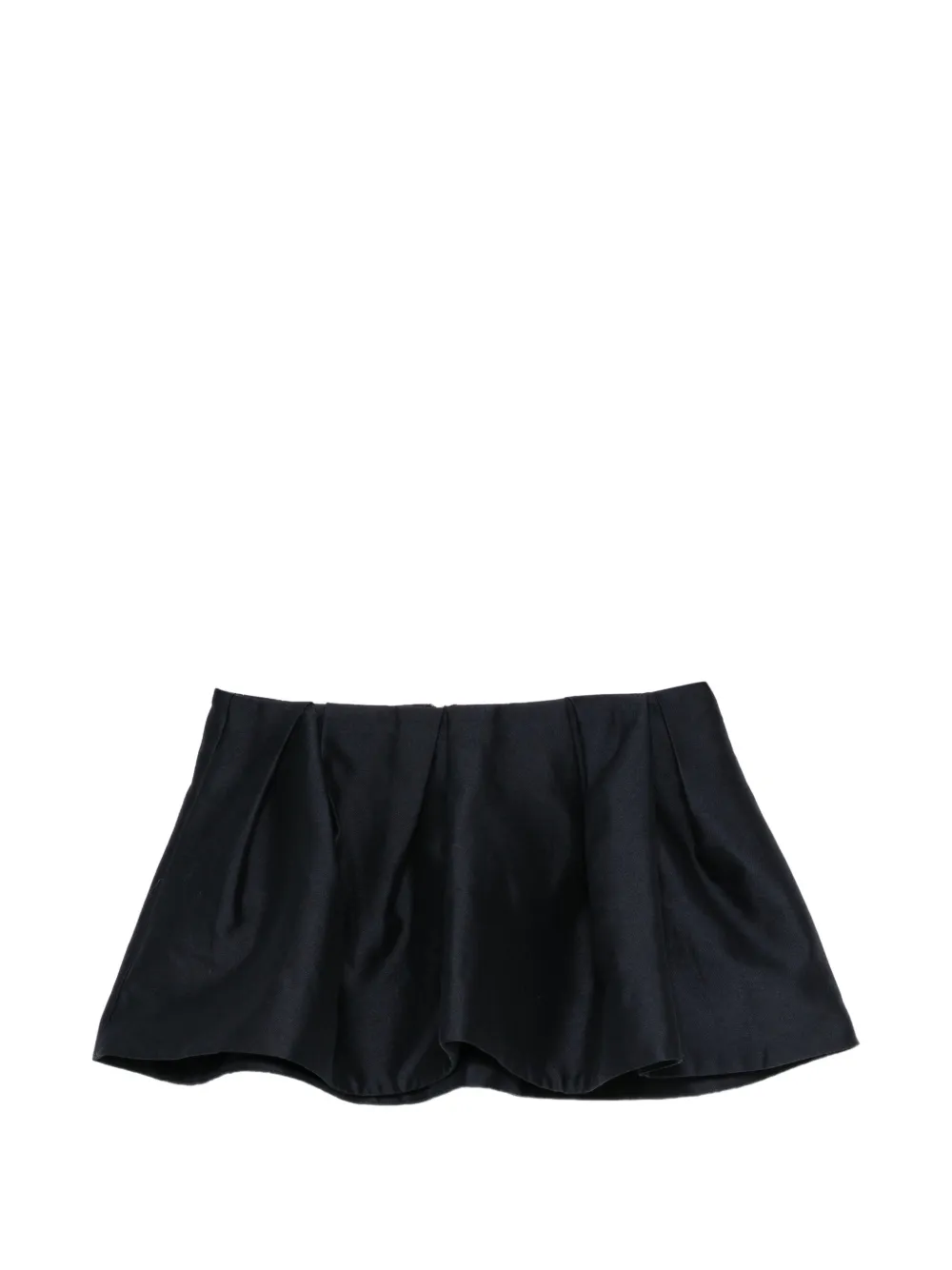 SHUSHU/TONG pleated mini skirt - Blu