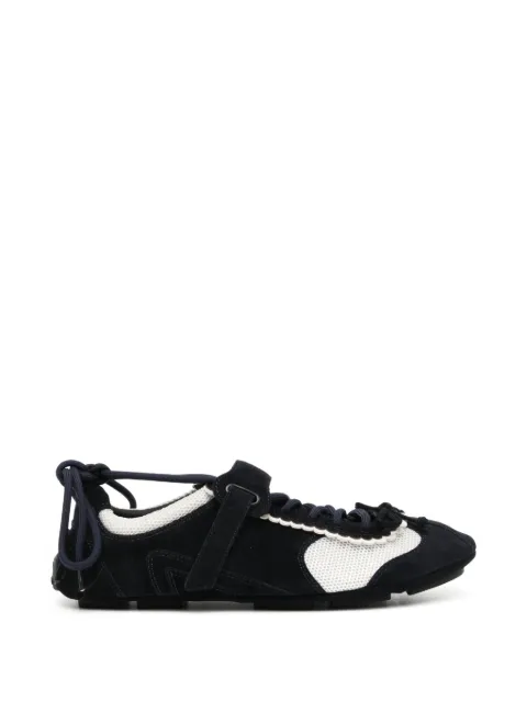 SHUSHU/TONG scalloped bow sneakers